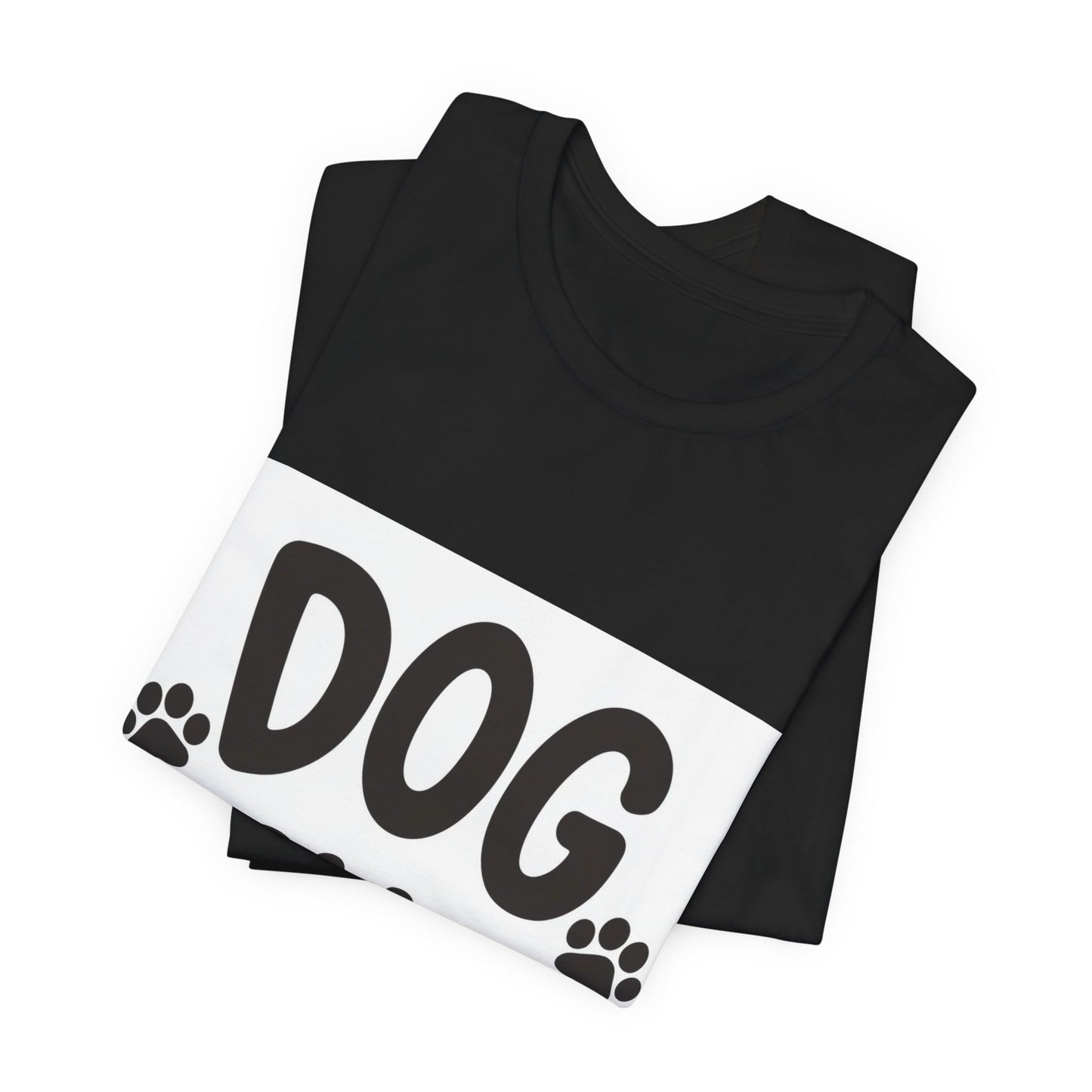 Dog Lover T-Shirt — Cute Paw Print Graphic Tee for Dog Owners