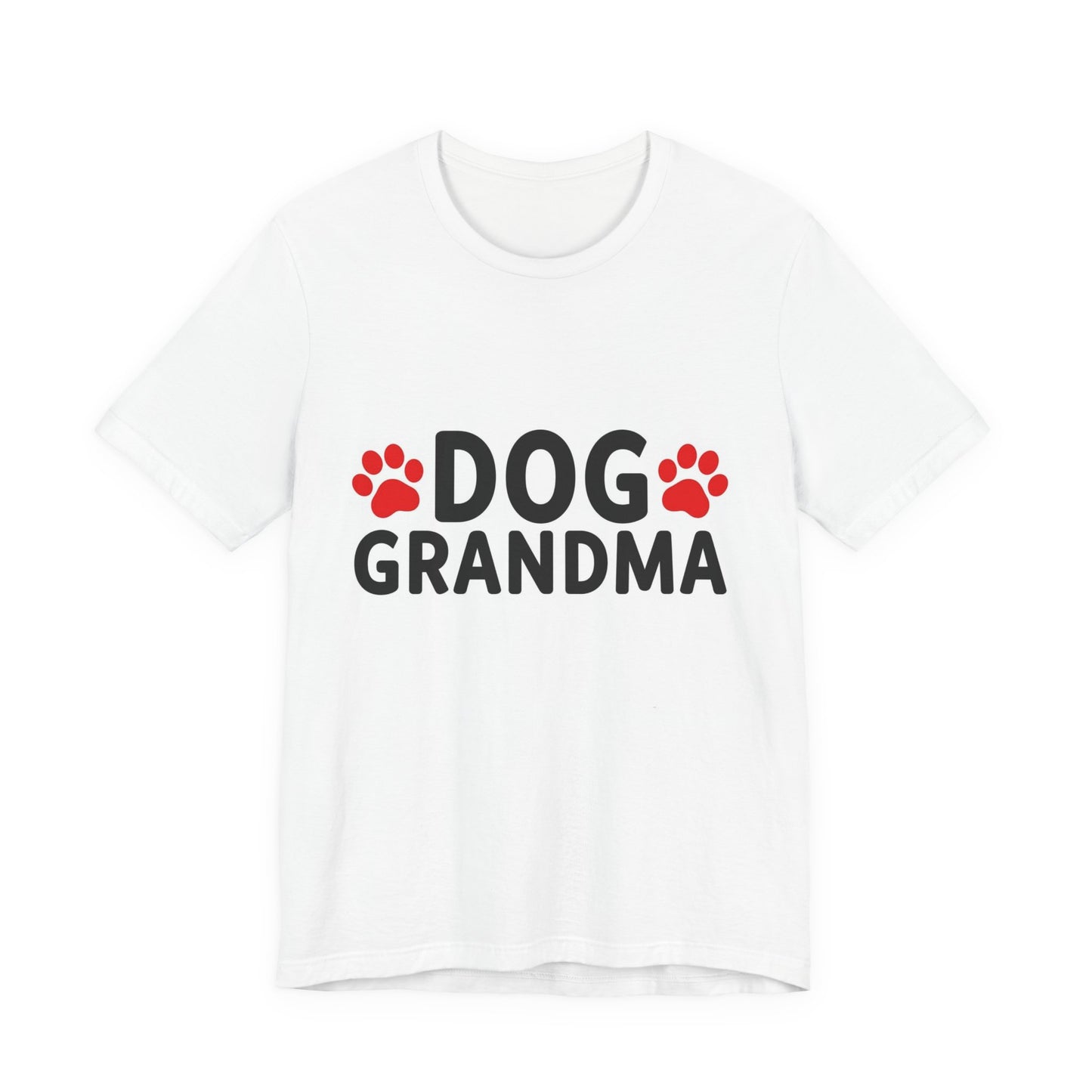 Dog Grandma T-Shirt – Cute Paw Print Tee for Dog Lovers