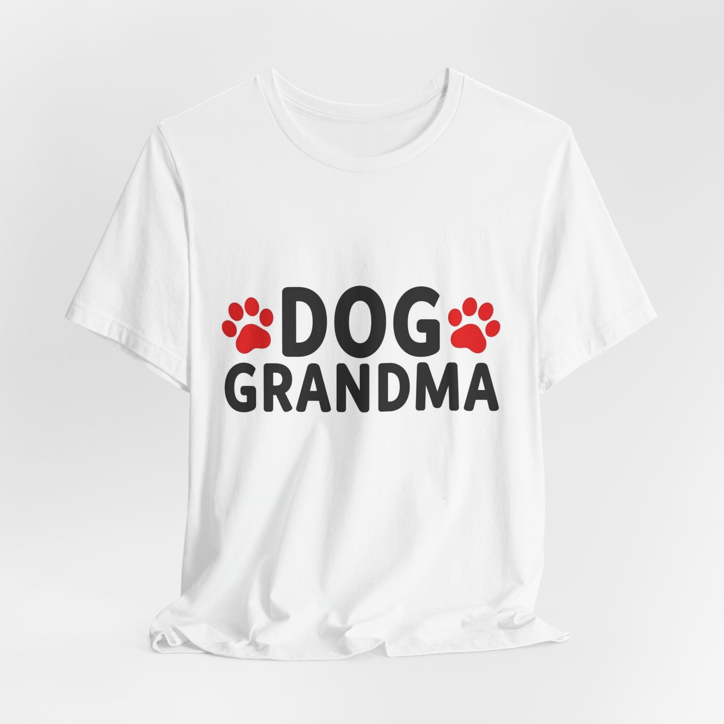 Dog Grandma T-Shirt – Cute Paw Print Tee for Dog Lovers
