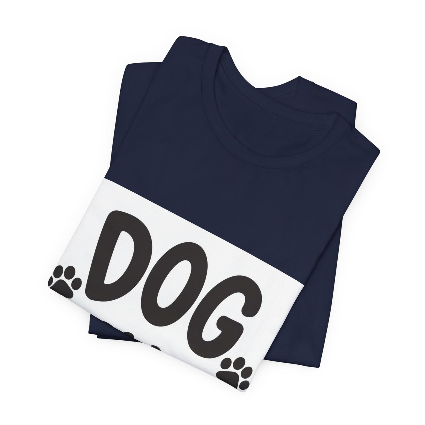 Dog Lover T-Shirt — Cute Paw Print Graphic Tee for Dog Owners