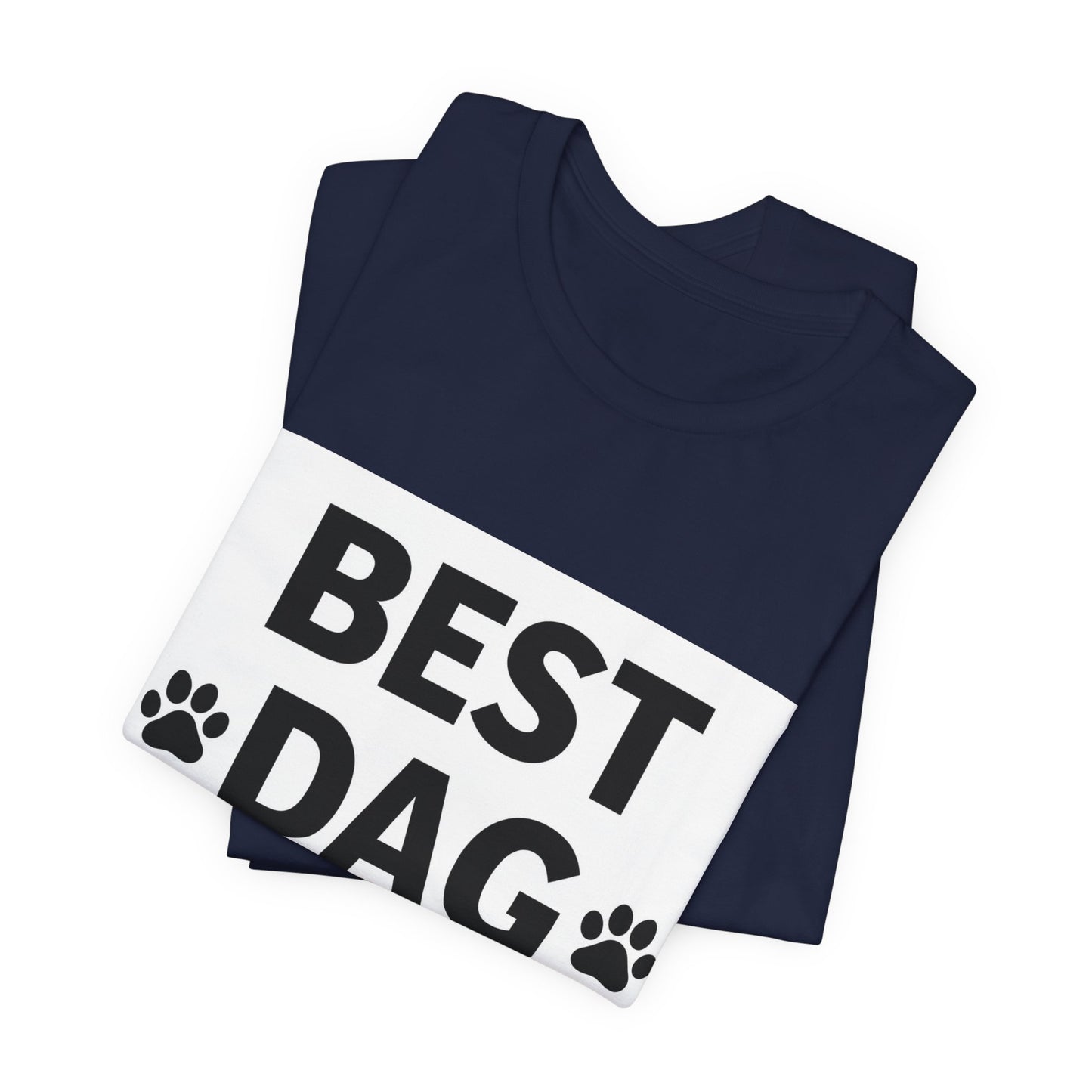 Best Dog Ever T-Shirt — Paw Print Pet Lover Tee