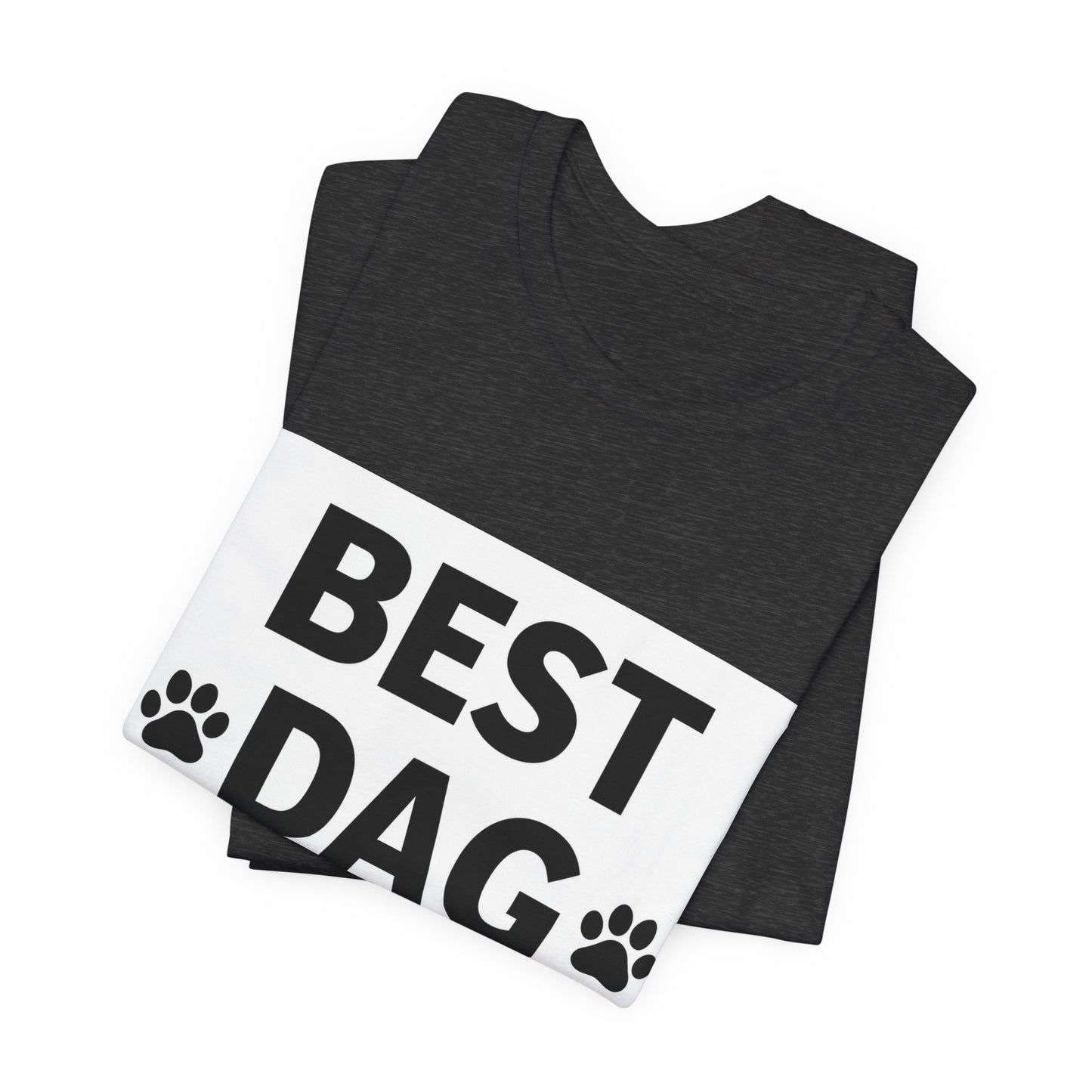 Best Dog Ever T-Shirt — Paw Print Pet Lover Tee
