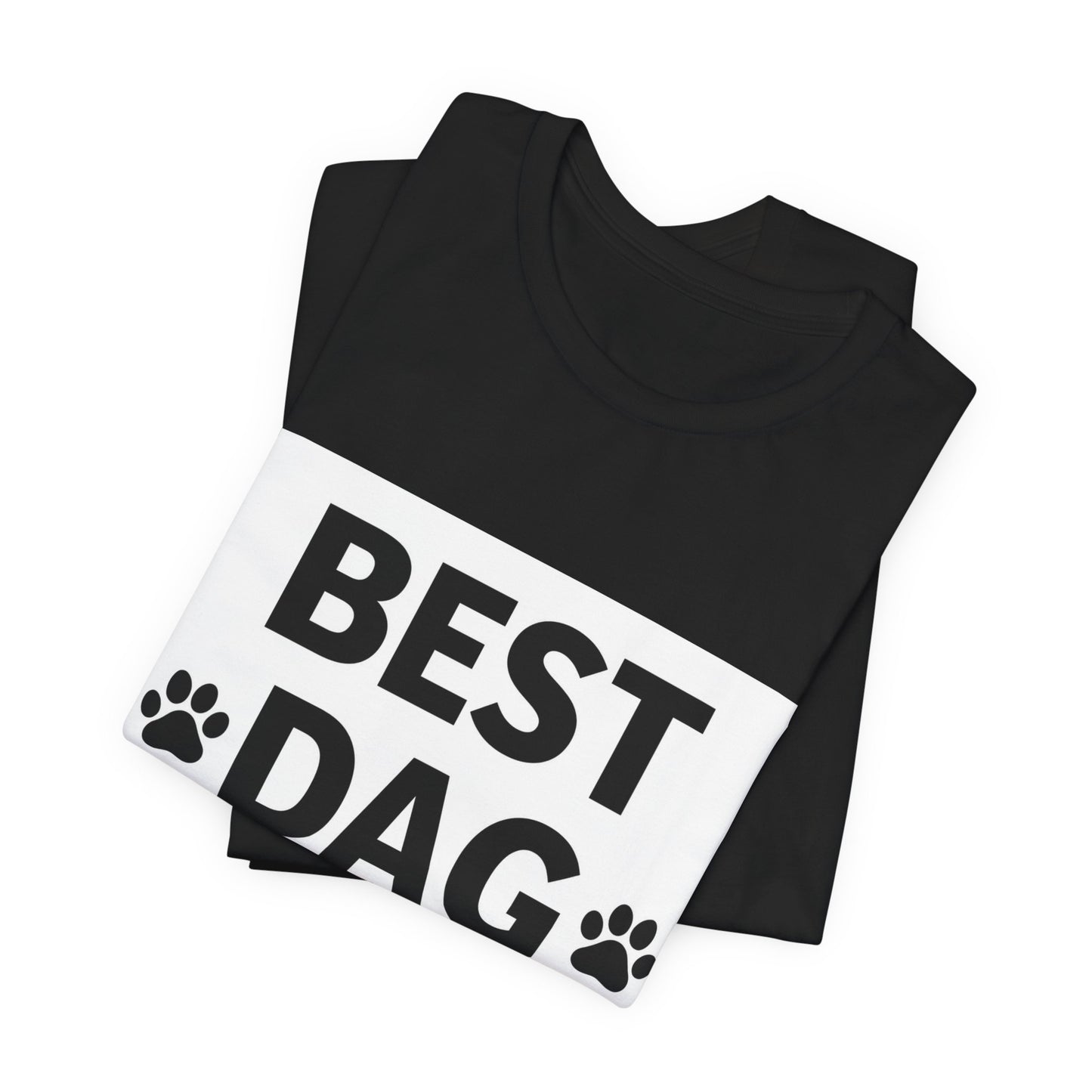 Best Dog Ever T-Shirt — Paw Print Pet Lover Tee